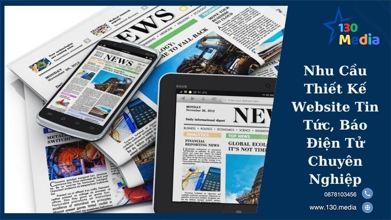 Các Loại Website Tin Tức, Báo Điện Tử Phổ Biến