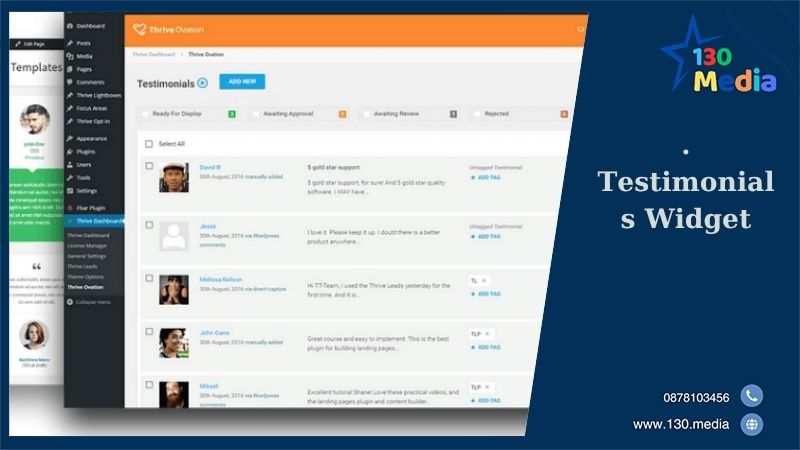 Testimonials Widget