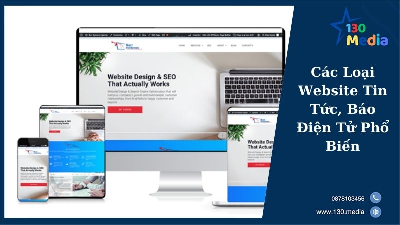 Các Loại Website Tin Tức, Báo Điện Tử Phổ Biến